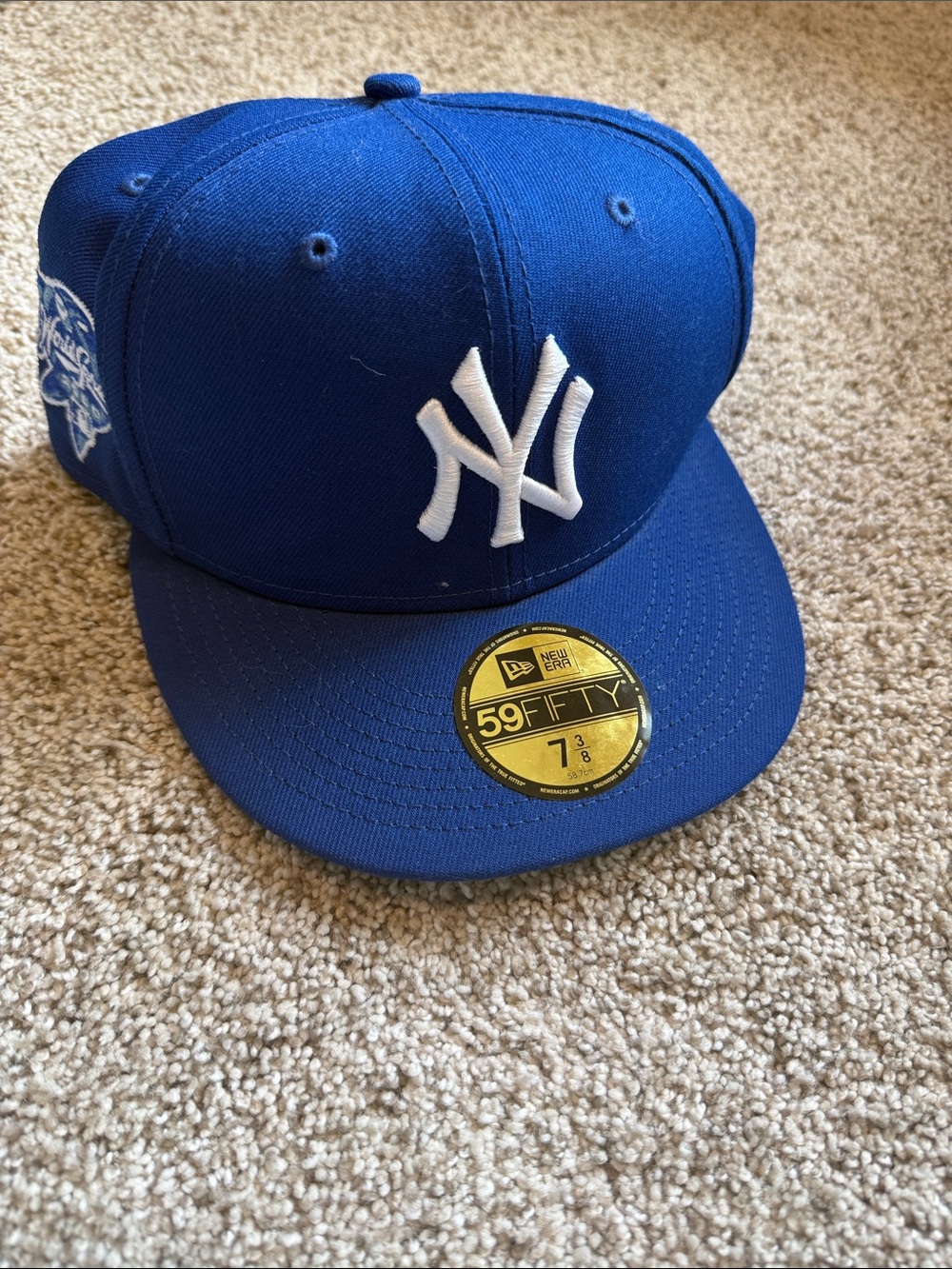 New Era 59FIFTY New York Yankees fitted cap royal blue